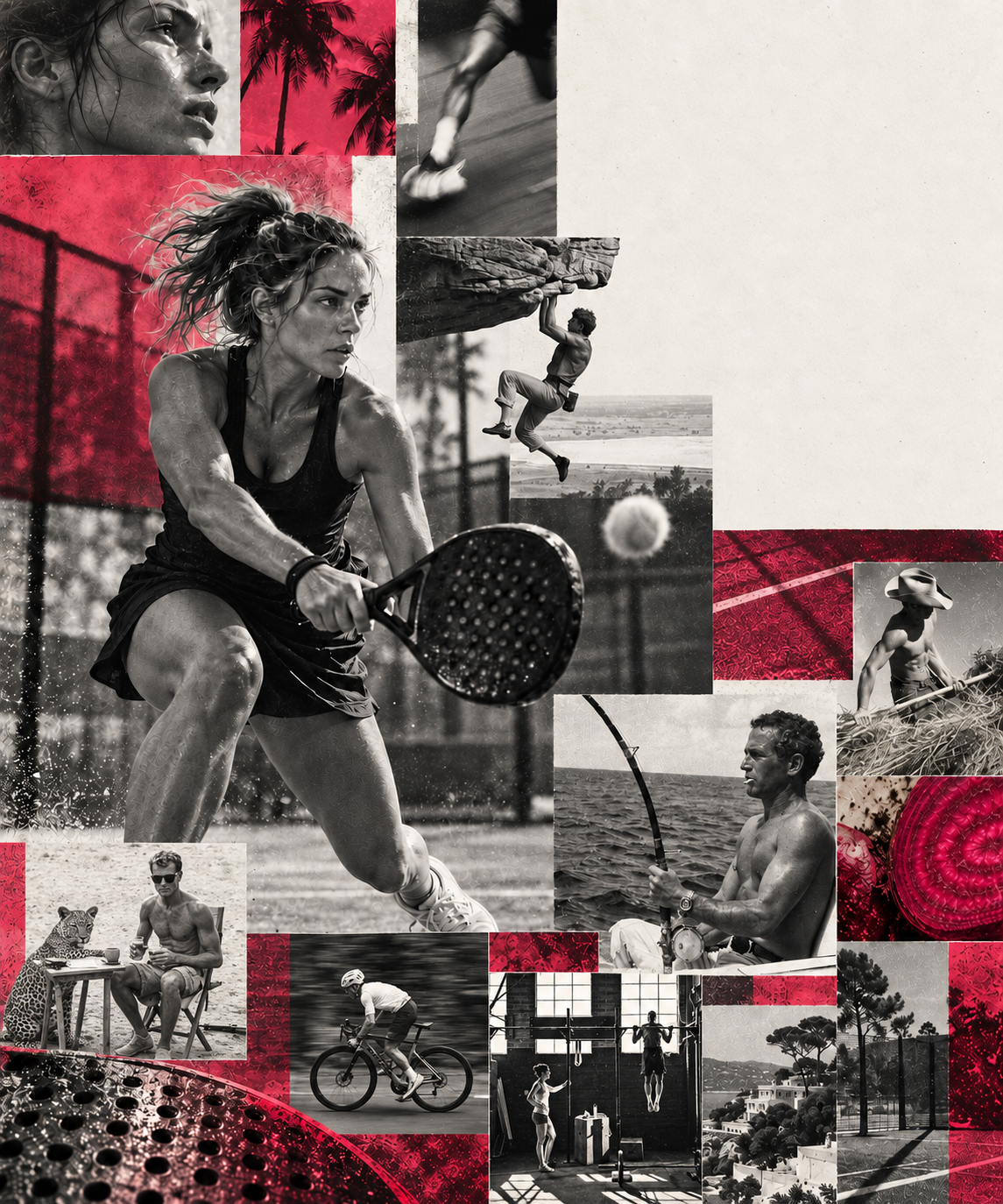 Sieviete spēlē padel